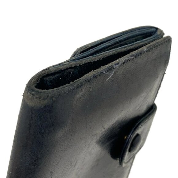 CHANEL - Black Lambskin Double-hook Wallet - Picture 7 of 11